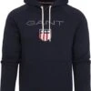 Gant Hoodie Shield Navy 2 Gant Hoodie Shield Navy -Kleding Verkoop 75567 1