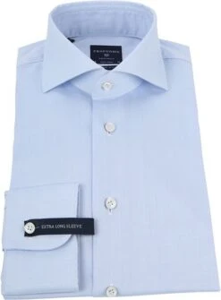 Profuomo Shirt SL7 Cutaway Lichtblauw -Kleding Verkoop 7557 6