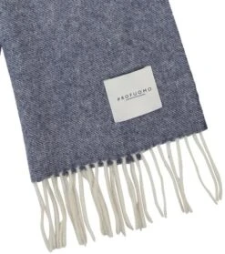 Profuomo Sjaal Lamswol Mid Blauw 9 Profuomo Sjaal Lamswol Mid Blauw -Kleding Verkoop 75583 2 1