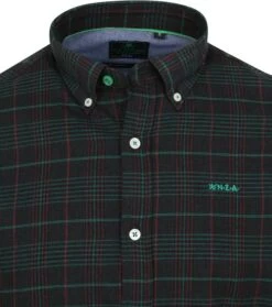 NZA Overhemd Opouri Ruit Groen -Kleding Verkoop 75607 2