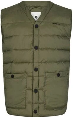 Anerkjendt Rasmus Bodywarmer Donkergroen -Kleding Verkoop 75627 1 1