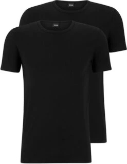Hugo Boss T-shirt Modern 2-Pack Zwart