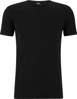 Hugo Boss T-shirt Modern 2-Pack Zwart 11 Hugo Boss T-shirt Modern 2-Pack Zwart -Kleding Verkoop 75634 4