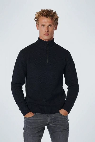 No-Excess No Excess Half Zip Trui Navy 4 No-Excess No Excess Half Zip Trui Navy - Image 2