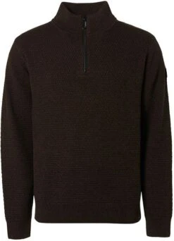 No-Excess No Excess Half Zip Trui Coffee 13 No-Excess No Excess Half Zip Trui Coffee -Kleding Verkoop 75701 1 1