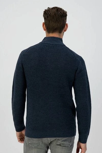 Dstrezzed Half Zip Trui Donkerblauw 8 Dstrezzed Half Zip Trui Donkerblauw - Image 6