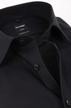 OLYMP Luxor Shirt SL7 MF Zwart -Kleding Verkoop 7571 5 1