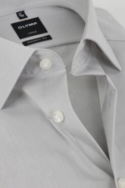 OLYMP Luxor Overhemd Modern Fit Grijs -Kleding Verkoop 7572 5 1
