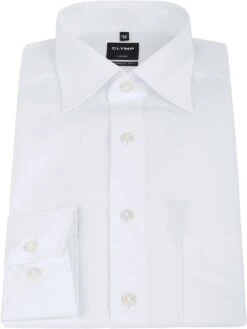 OLYMP Luxor Shirt Modern Fit Wit -Kleding Verkoop 7574 6