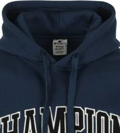 Champion Hoodie Logo Donkerblauw 11 Champion Hoodie Logo Donkerblauw -Kleding Verkoop 75769 2