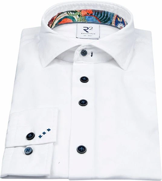 R2 Overhemd Oxford Wit 7 R2 Overhemd Oxford Wit - Image 5