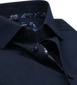 Olymp Luxor Overhemd Donkerblauw -Kleding Verkoop 75893 2 1