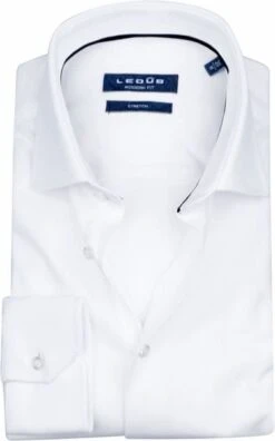 Ledub Tricot Overhemd Wit -Kleding Verkoop 75916 5 1