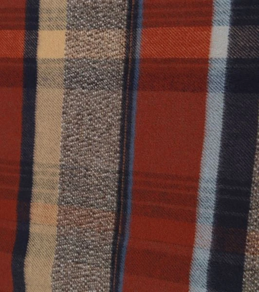 Suitable Heren Sjaal Ruit Bruin Rood 4 Suitable Heren Sjaal Ruit Bruin Rood - Image 2