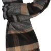 Suitable Heren Sjaal Ruit Bruin Zwart -Kleding Verkoop 75941 1