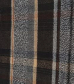 Suitable Heren Sjaal Ruit Bruin Zwart -Kleding Verkoop 75941 2 1