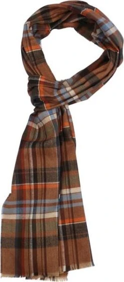 Suitable Heren Sjaal Ruit Oranje -Kleding Verkoop 75949 1 1