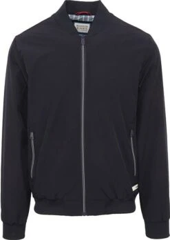 Scotch And Soda Bomber Jas Navy -Kleding Verkoop 75972 1 1