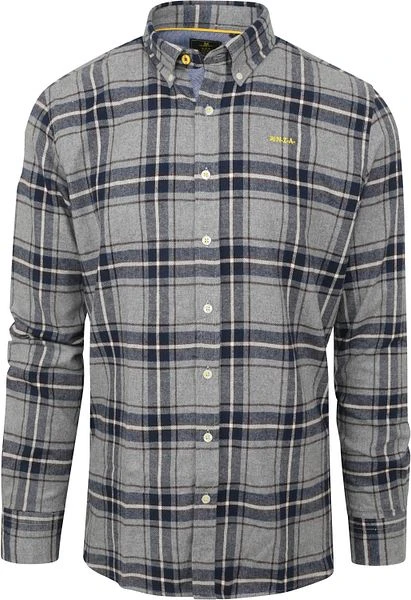 NZA Overhemd Speden Ruit Grijs 3 NZA Overhemd Speden Ruit Grijs