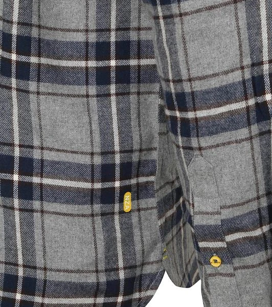 NZA Overhemd Speden Ruit Grijs 8 NZA Overhemd Speden Ruit Grijs - Image 6