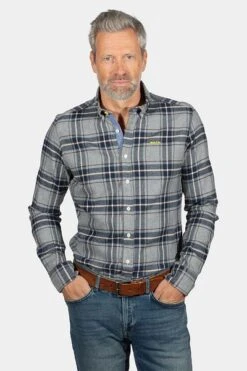 NZA Overhemd Speden Ruit Grijs 9 NZA Overhemd Speden Ruit Grijs -Kleding Verkoop 76048 6