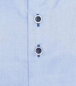 R2 Overhemd Twill Blauw -Kleding Verkoop 76065 3