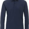 Casa Moda Longsleeve Polo Blauw 2 Casa Moda Longsleeve Polo Blauw -Kleding Verkoop 76075 4