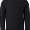 No-Excess No Excess LS Polo Solid Navy -Kleding Verkoop 76112 1