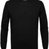 Profuomo Pullover Merinowol Zwart -Kleding Verkoop 76149 1