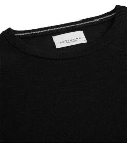 Profuomo Pullover Merinowol Zwart 9 Profuomo Pullover Merinowol Zwart -Kleding Verkoop 76149 2 1