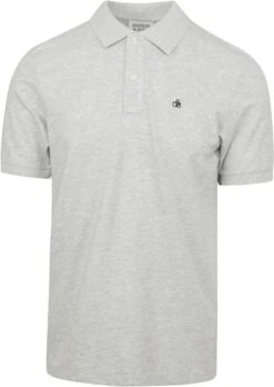 Scotch And Soda Pique Polo Grijs