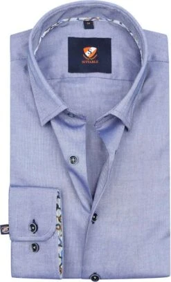 Suitable Overhemd Oxford Blauw