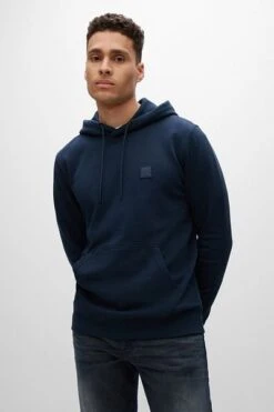 Hugo Boss Hoodie Wetalk Donkerblauw -Kleding Verkoop 76307 2 1