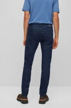 Hugo Boss Delaware Jeans Donkerblauw -Kleding Verkoop 76314 4