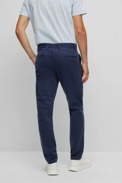 Hugo Boss Chino Schino Taber Navy -Kleding Verkoop 76316 4