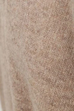 Suitable Half Zip Trui Wol Blend Beige -Kleding Verkoop 76322 4