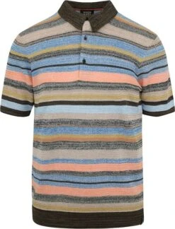 Scotch And Soda Knitted Polo Multicolour -Kleding Verkoop 76362 1 1