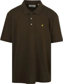 Lyle And Scott Polo Olijfgroen