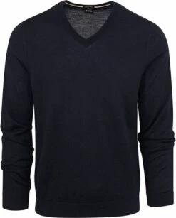 Hugo Boss Pullover Melba Wol Donkerblauw 11 Hugo Boss Pullover Melba Wol Donkerblauw -Kleding Verkoop 76445 1 1