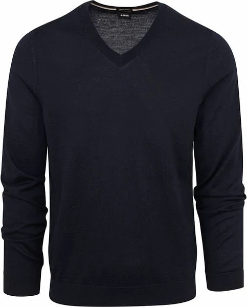 Hugo Boss Pullover Melba Wol Donkerblauw 6 Hugo Boss Pullover Melba Wol Donkerblauw - Image 4