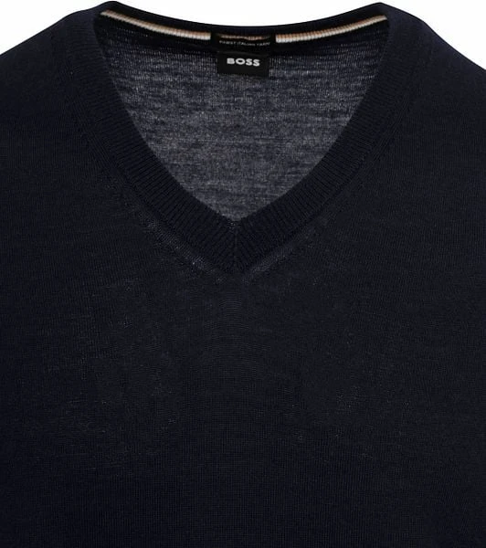 Hugo Boss Pullover Melba Wol Donkerblauw 7 Hugo Boss Pullover Melba Wol Donkerblauw - Image 5