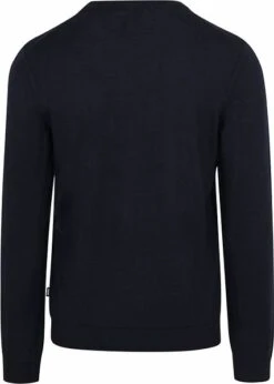 Hugo Boss Pullover Melba Wol Donkerblauw 10 Hugo Boss Pullover Melba Wol Donkerblauw -Kleding Verkoop 76445 3