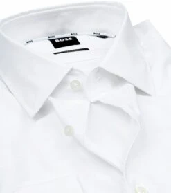 Hugo Boss Overhemd Hank Kent Wit 9 Hugo Boss Overhemd Hank Kent Wit -Kleding Verkoop 76512 2