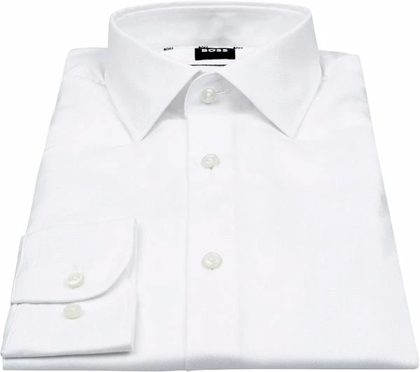 Hugo Boss Overhemd Hank Kent Wit 8 Hugo Boss Overhemd Hank Kent Wit - Image 6