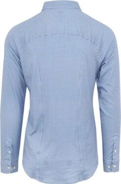 Desoto Overhemd Dessin Blauw -Kleding Verkoop 76514 7