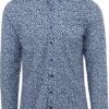 Desoto Overhemd Bloemen Blauw -Kleding Verkoop 76516 4