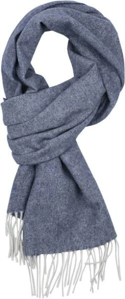 Profuomo Sjaal Wol Mid Blauw -Kleding Verkoop 76536 1 1