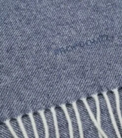 Profuomo Sjaal Wol Mid Blauw -Kleding Verkoop 76536 2