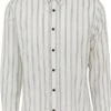 AnerkjendtÂ Overhemd Leif Wit Gestreept -Kleding Verkoop 76553 1