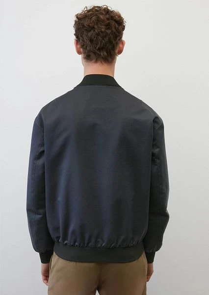 Marc O'Polo Bomberjas Donkerblauw 5 Marc O'Polo Bomberjas Donkerblauw - Image 3